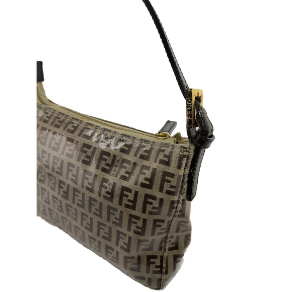 Sold‼️Fendi PVC Vintage Monogram Mini Baguette - Picture 2 of 9